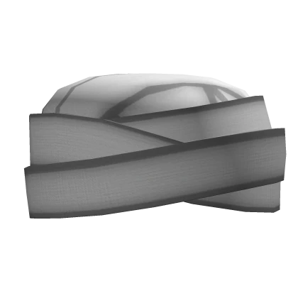 Bandages Over Top Half Of Head