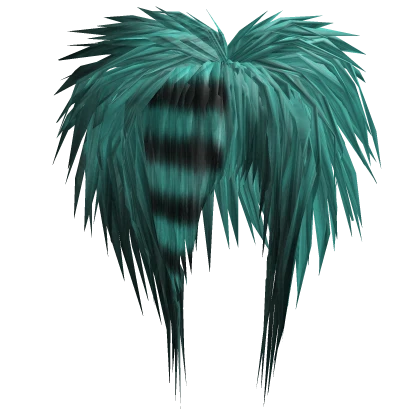 Bird Nest Scene Hair (Cyan)
