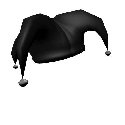 Black Jester Hat