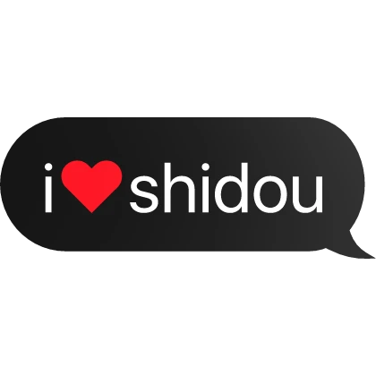 i heart shidou blue lock text