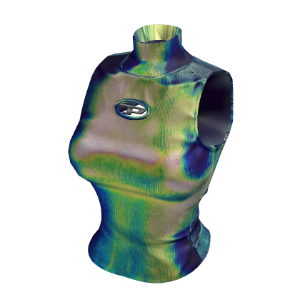 Metallic Crop Top (Thermal)