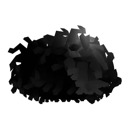 Fluffy Curly Afro Silver Half