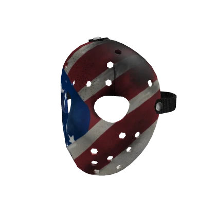 American Haunted Mound Hockey Mask