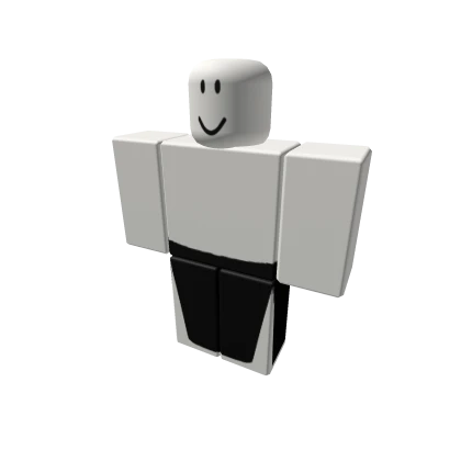 ★ black slit skirt