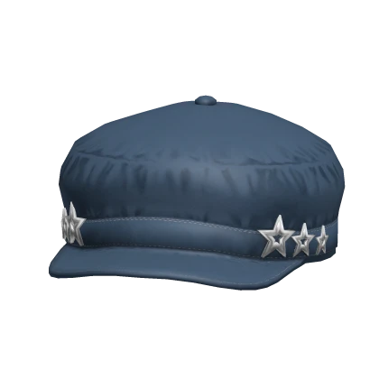 Y2K Beret Cap Denim