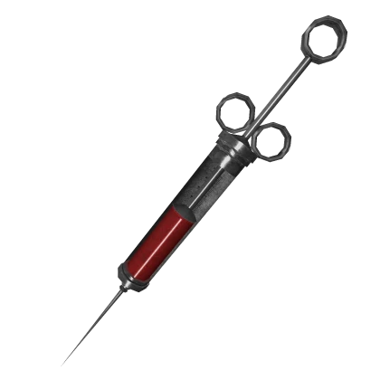 Horror Nurse Syringe Back