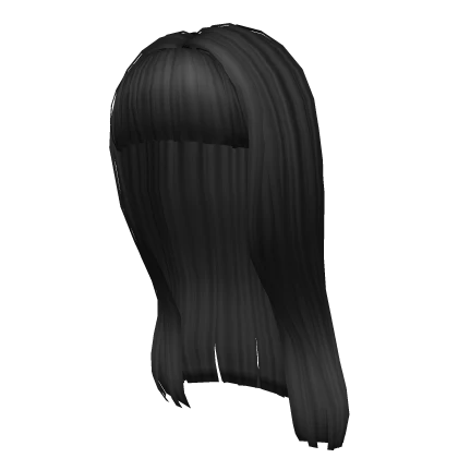 Cleo's Undead Sleek Bangs Hair in Black