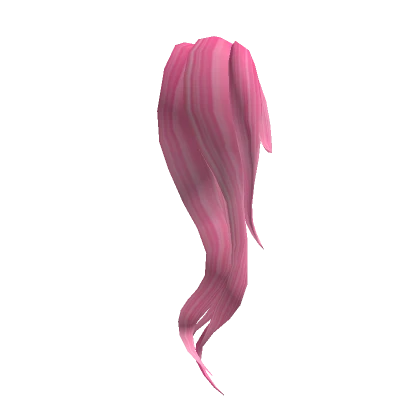 Wavy Side-Swept Pink Extension