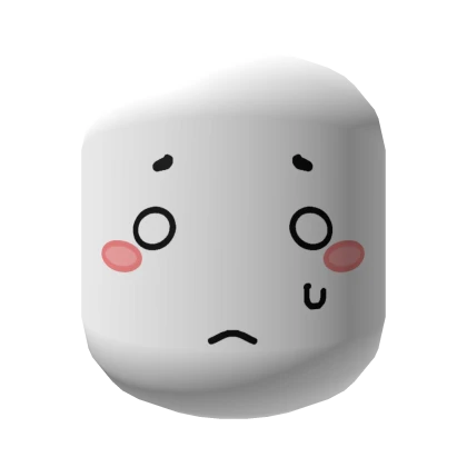 Sweating Nervous Scared Worried Face [White]