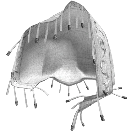 Gaian Temprit Rune Bead White Hood