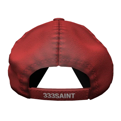 BACKWARDS custom 333 astro paris y2k cap - red