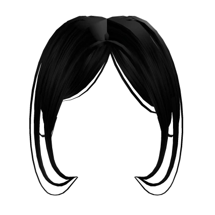 Newside bangs in black