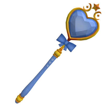 Magical Girl Blue Heart Wand