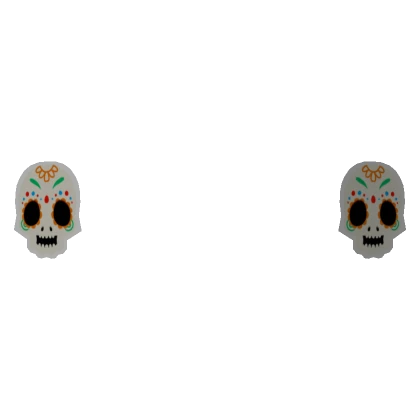 Calavera Face Stickers