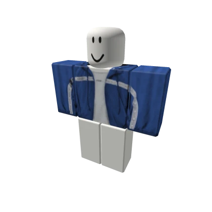 y2k blue jacket