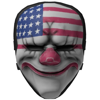 Máscara de palhaço PayDay