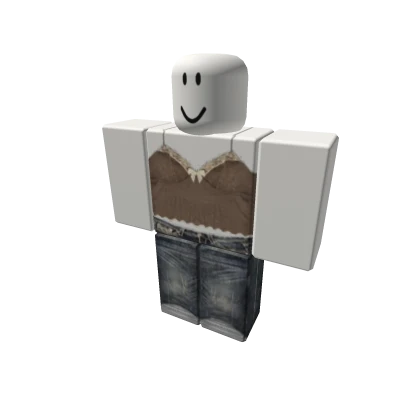 🤎 Brown Dark Academia y2k Bottom 🤎 brwn drk bttm