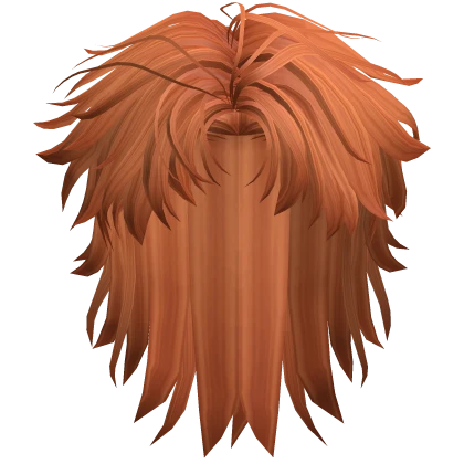 Ginger - Anime Male Messy Mullet Hair