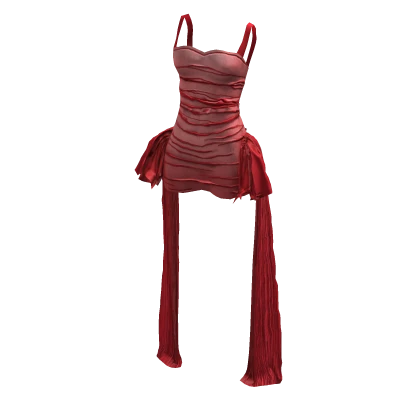 ʚ♡ɞ Gabriela Red Ruffle Dance Dress