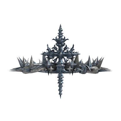 Bluesteel Barbed Void Star Crown