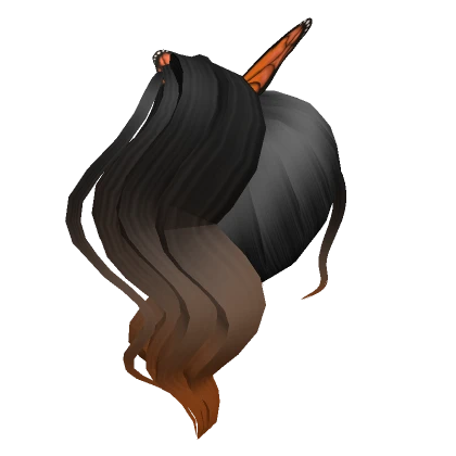 Halloween Anime Butterfly Ponytail