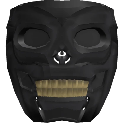 Tactical Skeleton Mask (Gold Grill)