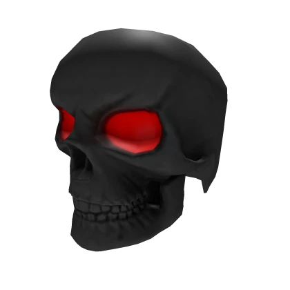 Red eyes skull Head