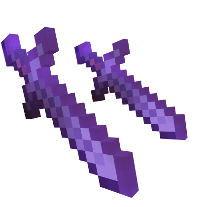 BIG Enchanted Netherite Swords (Waist) 