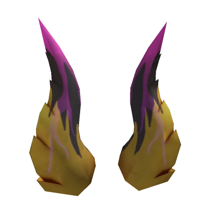 Plagued Gilded Energy Emissary Horns