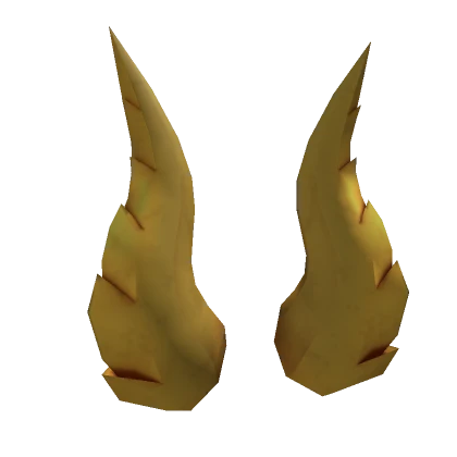 Plagued Gilded Emissary Horns