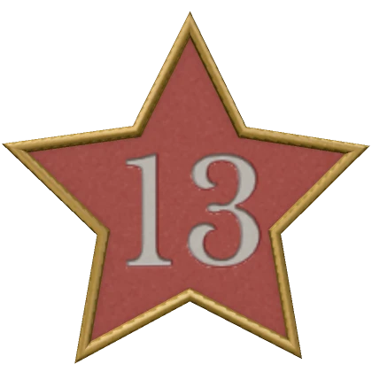 Ominous 13 Star