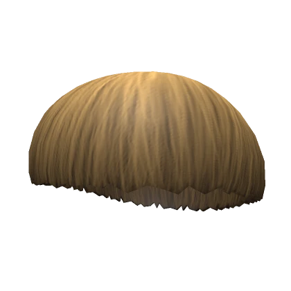 Blonde Bowl Cut