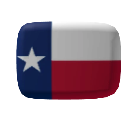 Pride Face Paint: Texas Flag