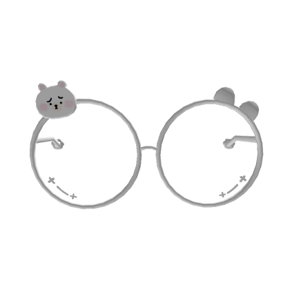 Bear Glasses-Sad 