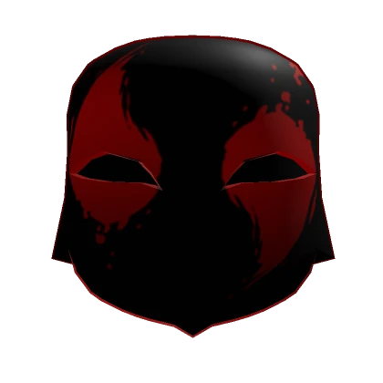 Two Sided Crimson Mask