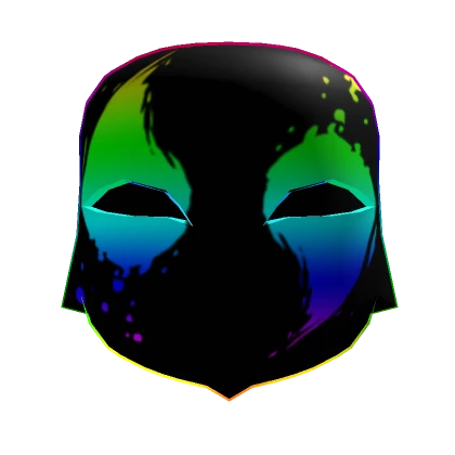 Two Sided Rainbow Mask