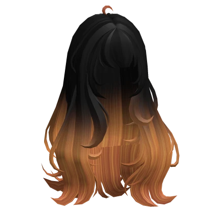 Gospel Girl Hair in Black & Orange