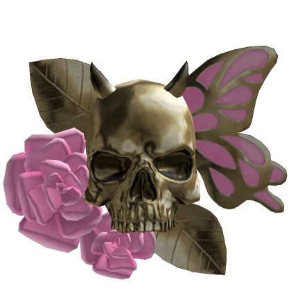 Skull Pink Gold