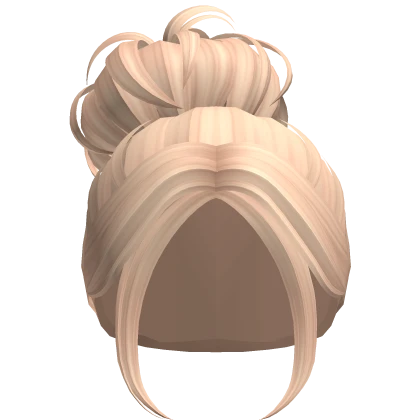 Messy Baddie Bun (Blonde)