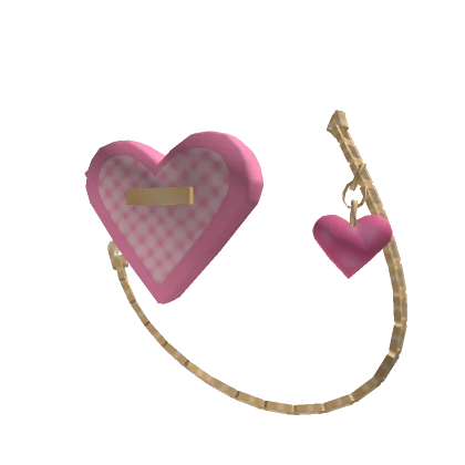 Chain Charm Heart Waist Bag