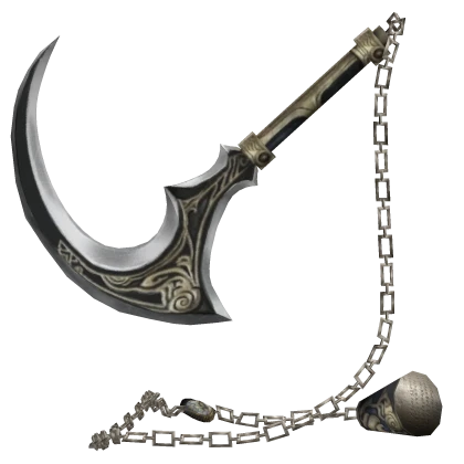 Ornate Gaian Esoteric Chained Skein Blade