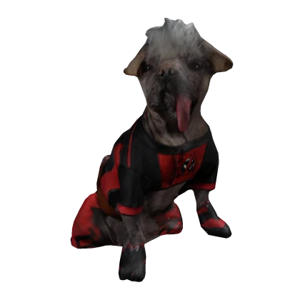 3D Deadpool Dog Companion