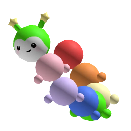 ⭐🌈 Kidcore Silly Caterpillar Waist Chain