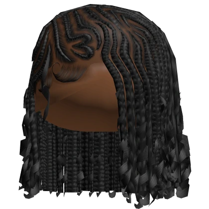 ☆ | Black Fulani Braids Bob