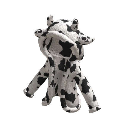 Kawaii Cow Hooded Jacket 