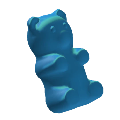 Blue Gummy Bear Snack