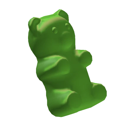 Green Gummy Bear Snack