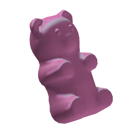 Pink Gummy Bear Snack