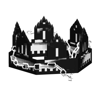 [GLITCH] Classic Chained Animated 8-Bit Crown