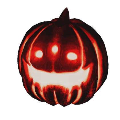 Red Glowing Pumpkin